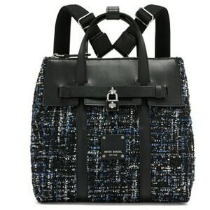 RARE Henri Bendel Large Jetsetter Backpack - Tweed